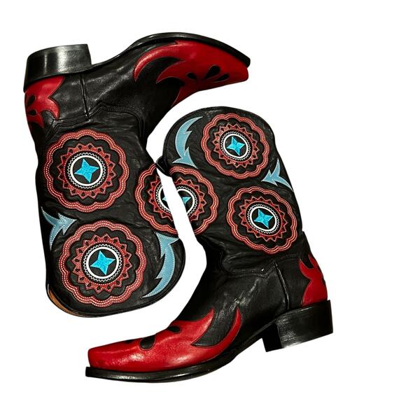 Dan Post Men's Cherokee Bill Western Cowboy Snip-Toe Boot Size 12/10.5” NWT - Picture 5 of 12